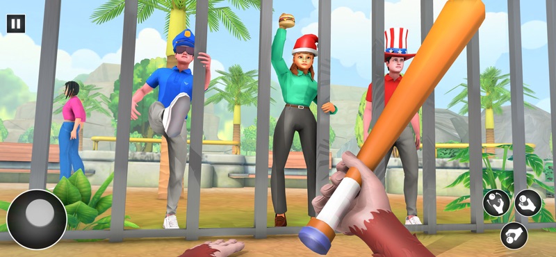 Monkey Chaos Life Simulator 3D screenshot 3
