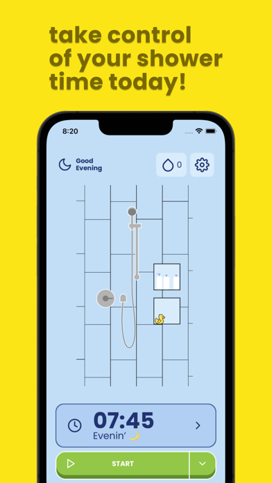 Bathtimer: Shorter Showers Screenshot