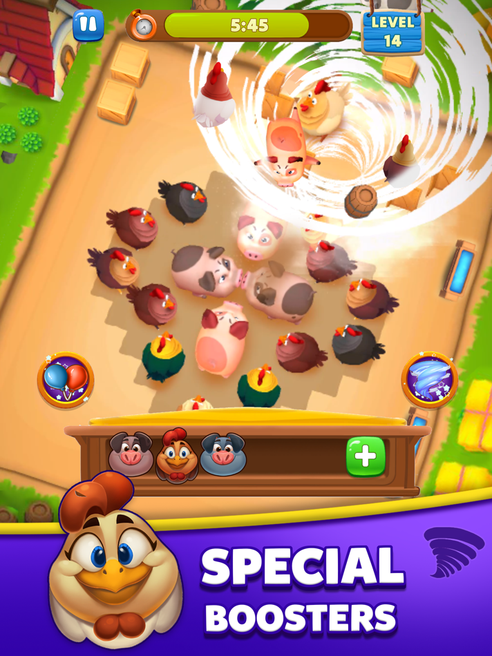 #4. Animal Farm Jam Parking Game (iOS) 来自: MobGame Pte. LTD