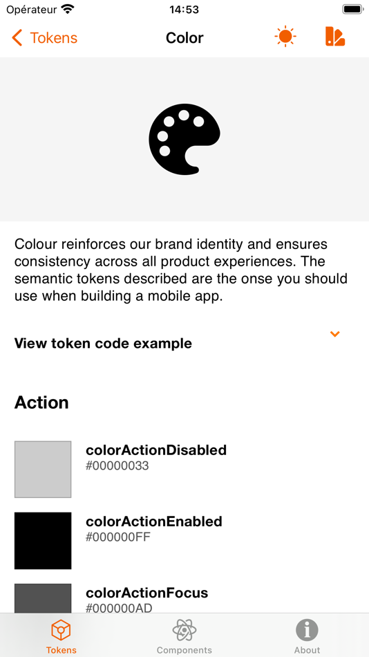 #2. Design System Toolbox (iOS) De: Orange