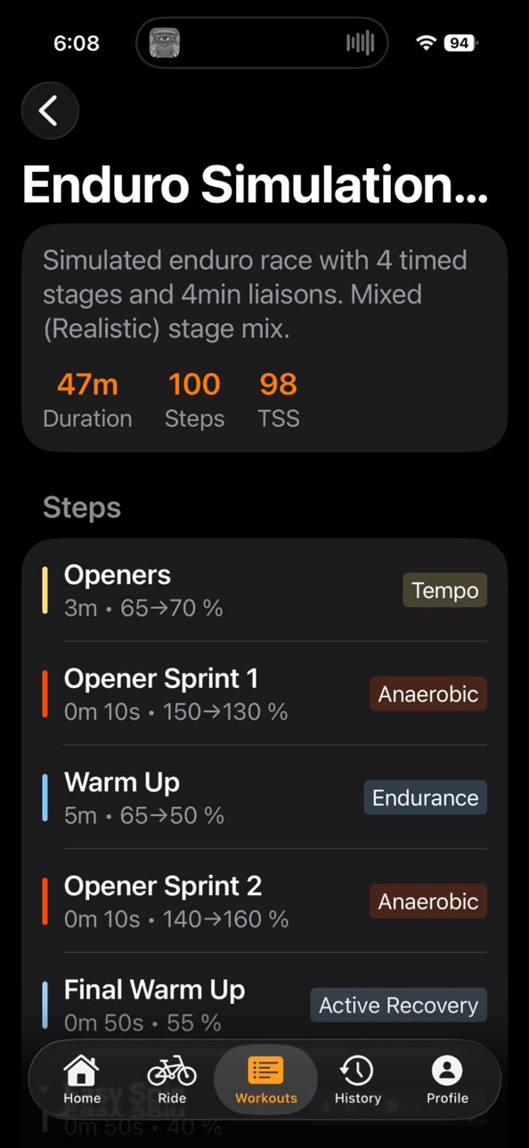 iPhone screenshot