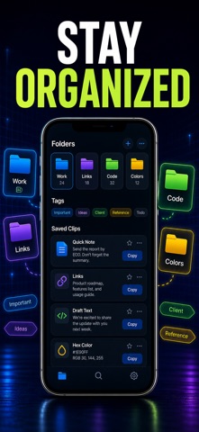 ClipKeep: Clipboard Manager iPhone screenshot