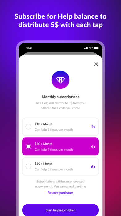 Helpster Charity. Saving Lives Screenshot
