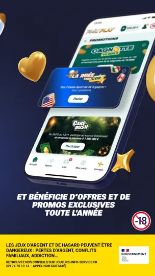 Capture d'écran de PMU PLAY - Sport, Turf & Poker sur iPhone 4