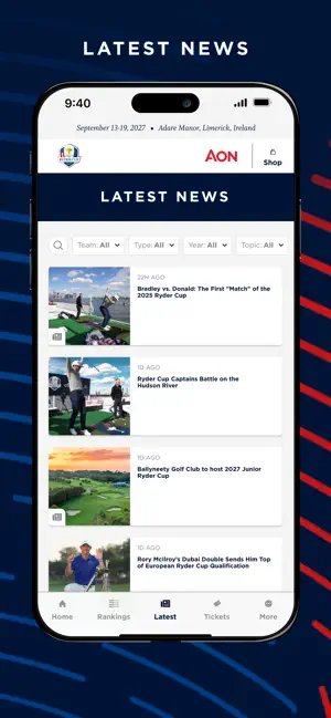 Ryder Cup screenshot 4