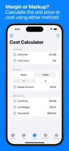 Margin Finder: Sale Calculator screenshot #5 for iPhone