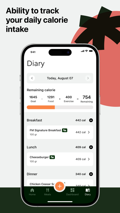 ForeverMore - healthy meals Screenshot