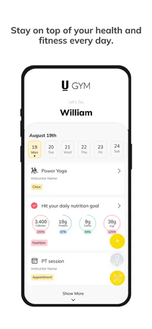 U Gym screenshot 2