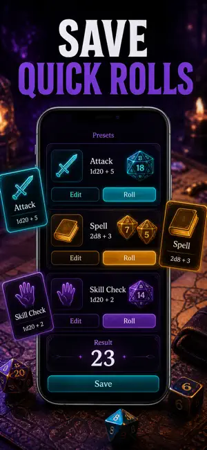 Dice Roller RPG screenshot 3