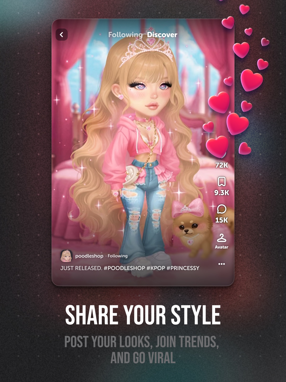 Highrise: Dress Up Avatar Game ipad screenshot 4