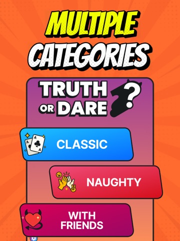 Truth Or Dare - Couples Game iPad screenshot
