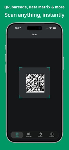 QR & Barcode: Scan + Create Screenshot 1 of 4