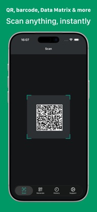 QR & Barcode: Scan + Create screenshot 1