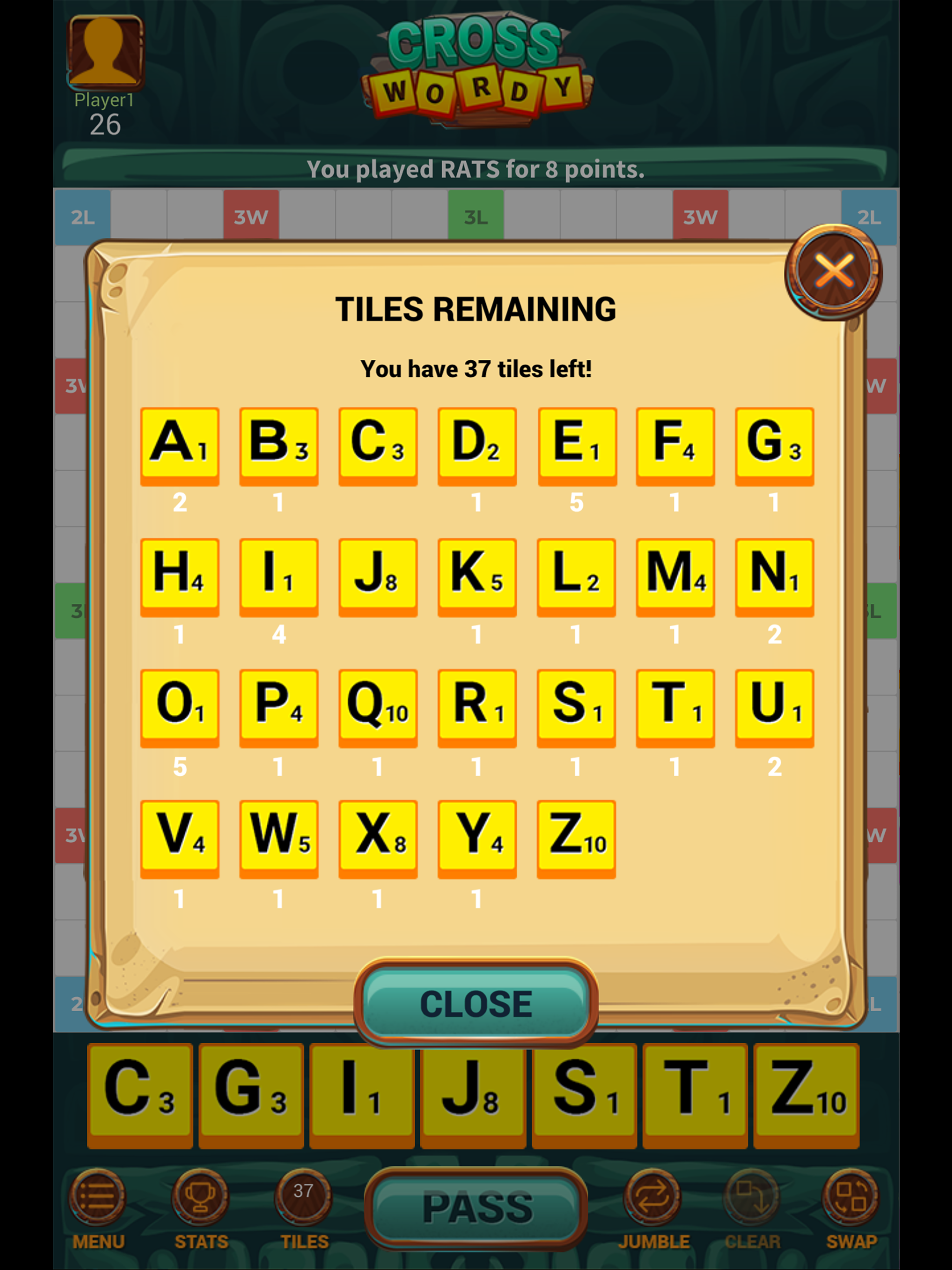 Crosswordy screenshot 16
