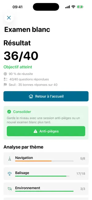 Permis Bateau Côtier Révisions screenshot 4