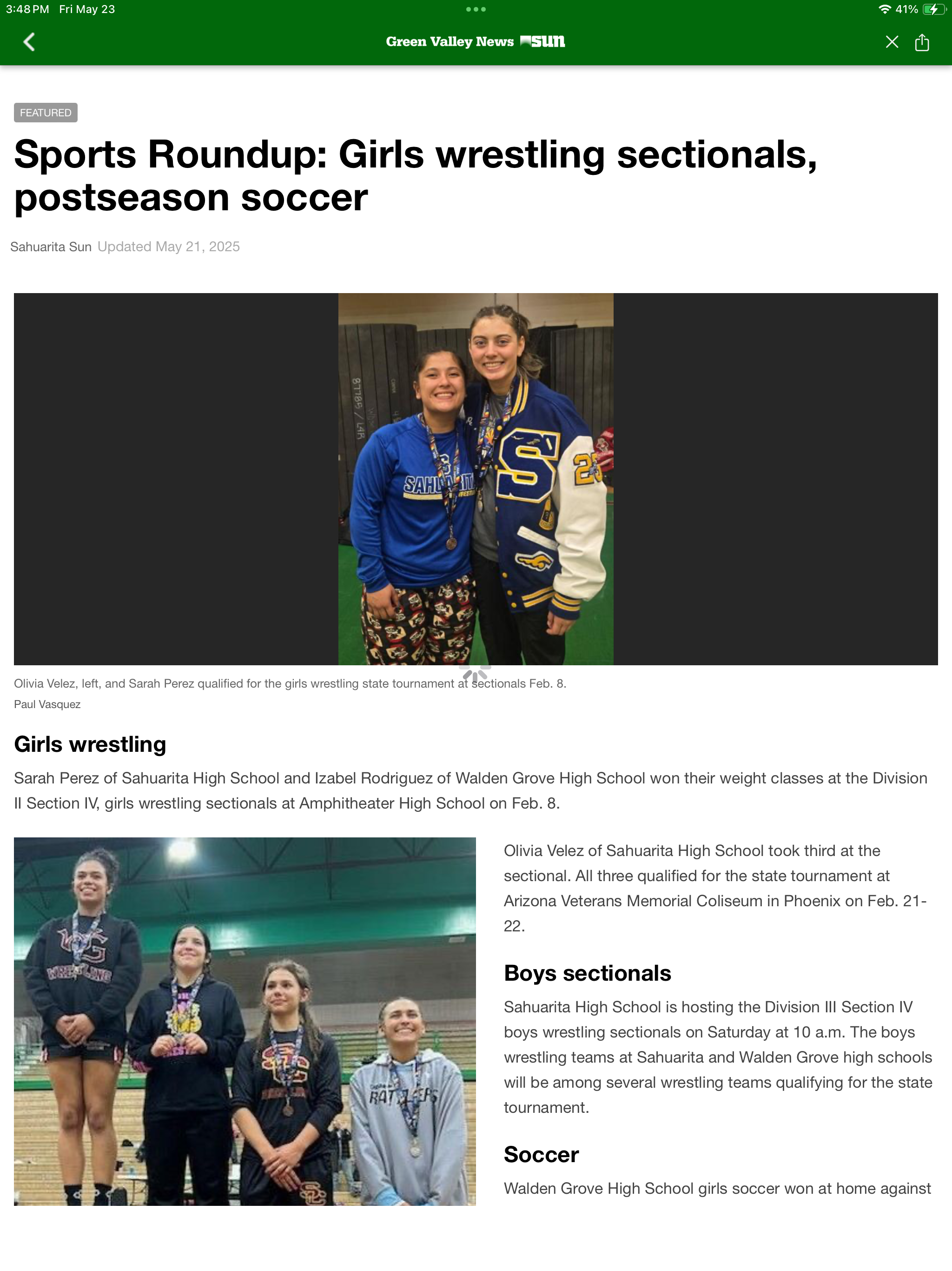 Green Valley News & Sun