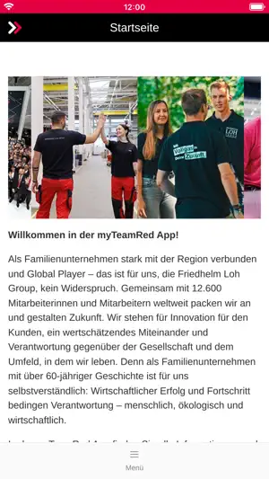 myTeamRed screenshot 1