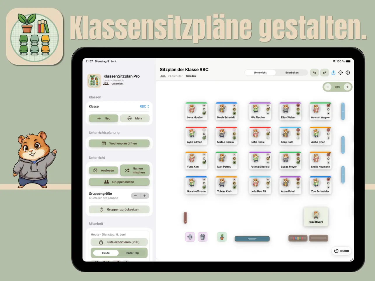 Screenshot #5 pour KlassenSitzplan Pro
