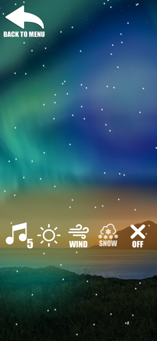 Northern lights simulator Screenshot 2 of 6