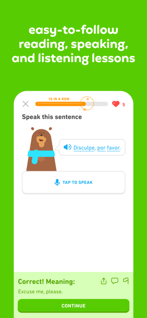 ‎Duolingo - Language Lessons תמונות מסך