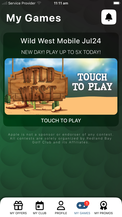 Screenshot 4 of Redland Bay Golf Club App