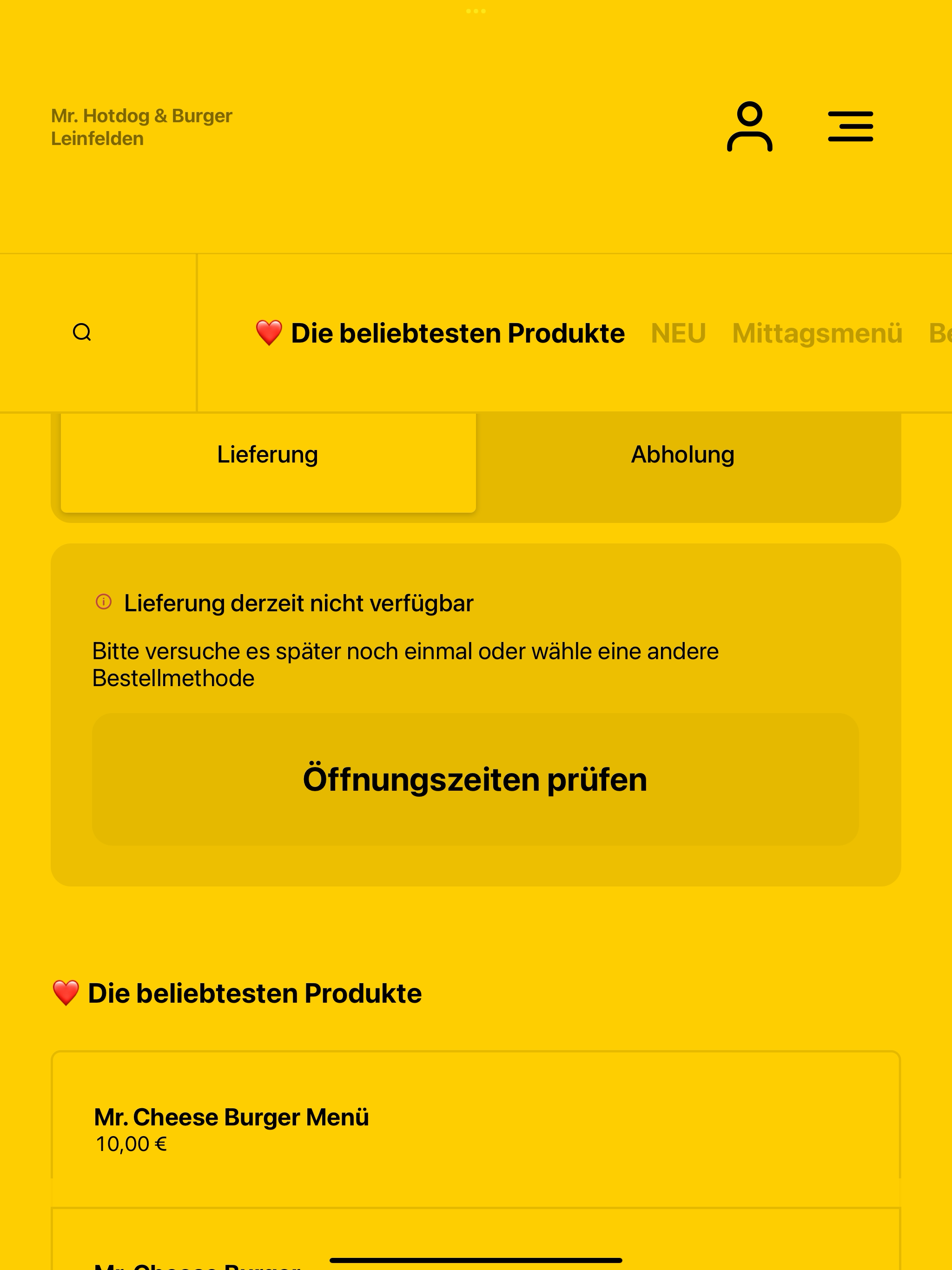 Mr. Hotdog & Burger Leinfelden screenshot 7