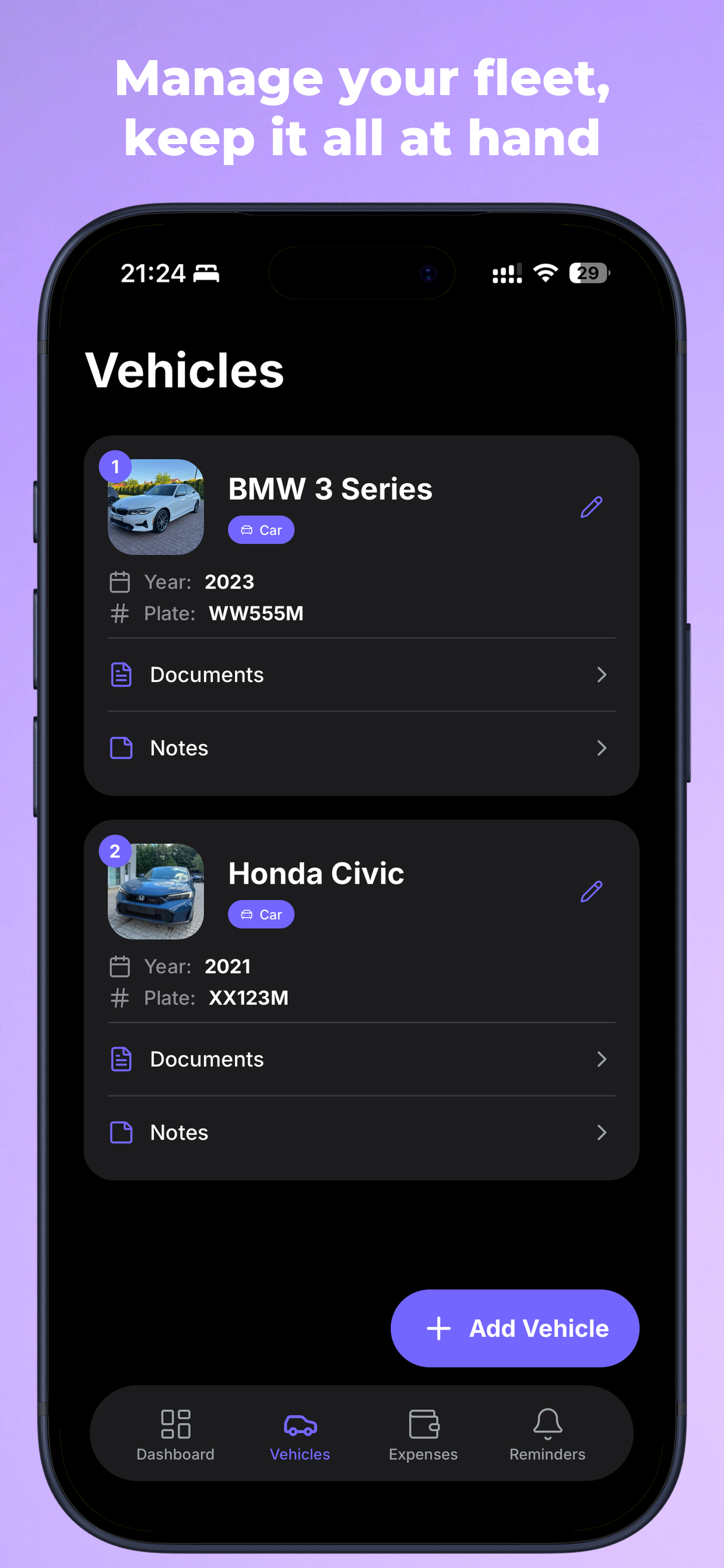Aufix: Car Expense Tracker screenshot 2