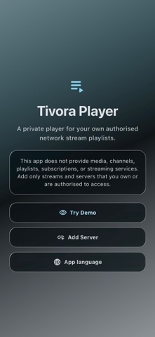 Tivora Player Screenshot 1 of 10
