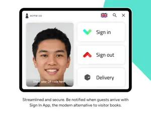 Sign In App Visitor Management screenshot 2