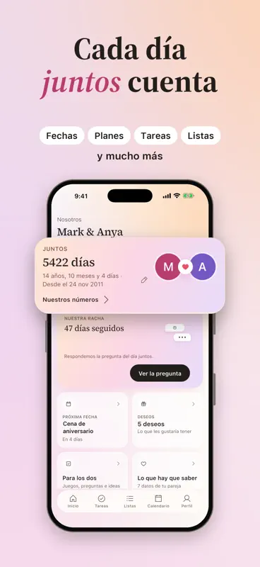 Krivo: app para parejas screenshot 1 of 8