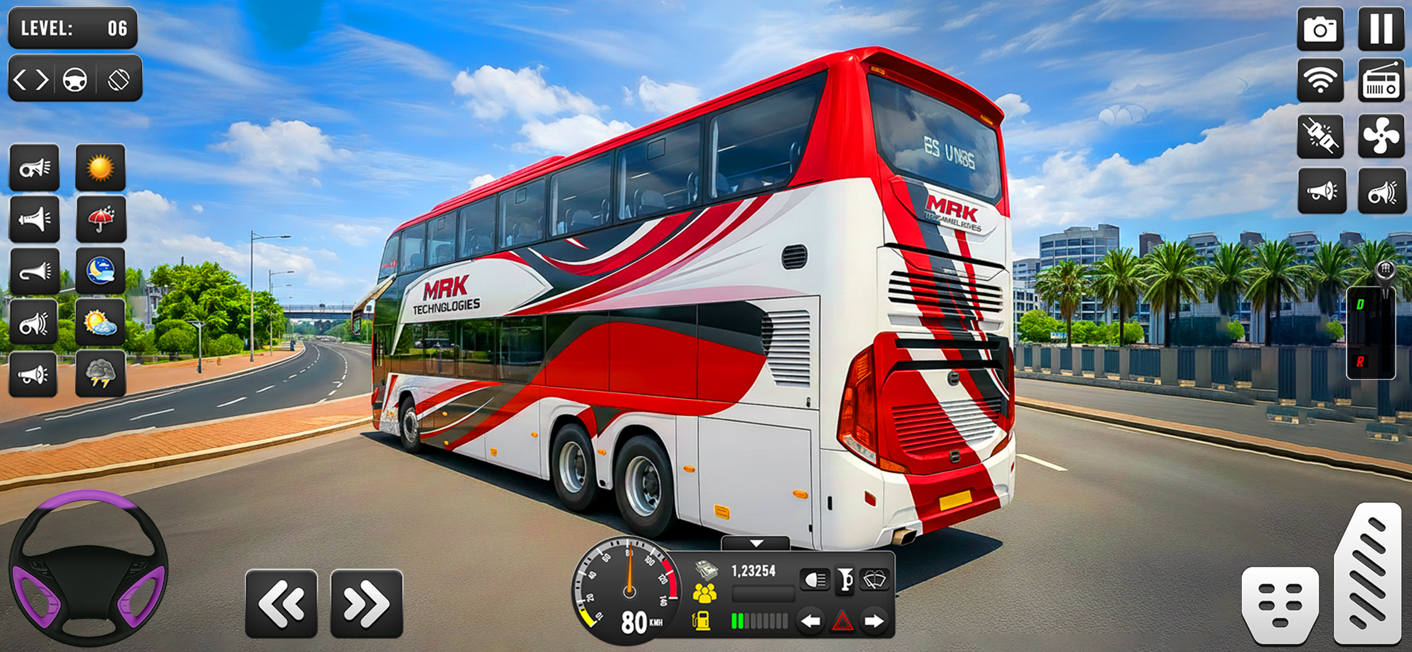 Real Bus Driving 3D Simulator screenshot 6