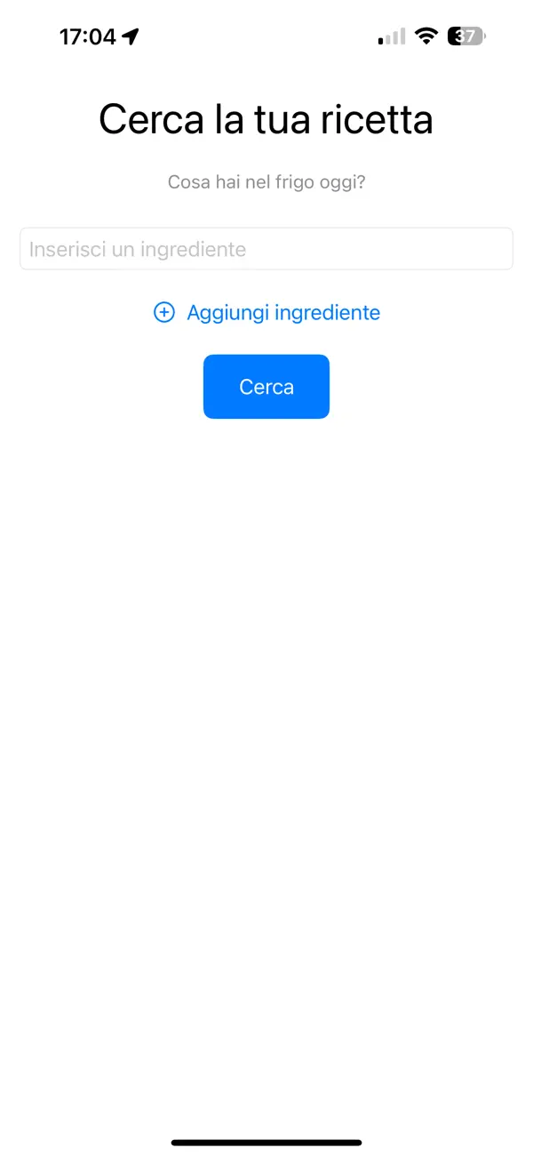 Screenshot #1 pour Cosa Cucino Oggi