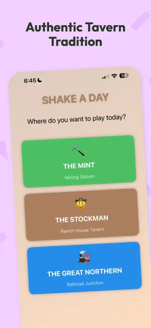 Shake a Day: Montana Dice screenshot 1