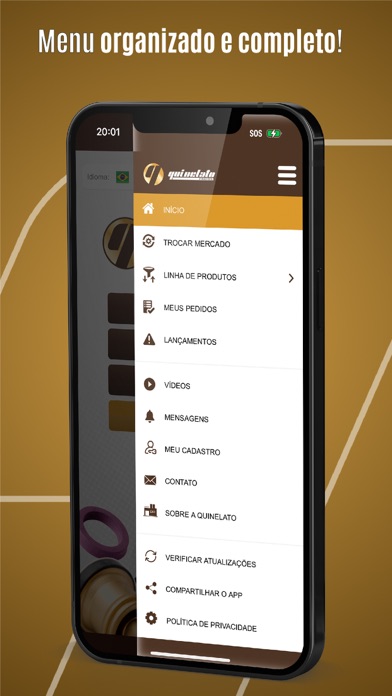 Quinelato - Catálogo Screenshot