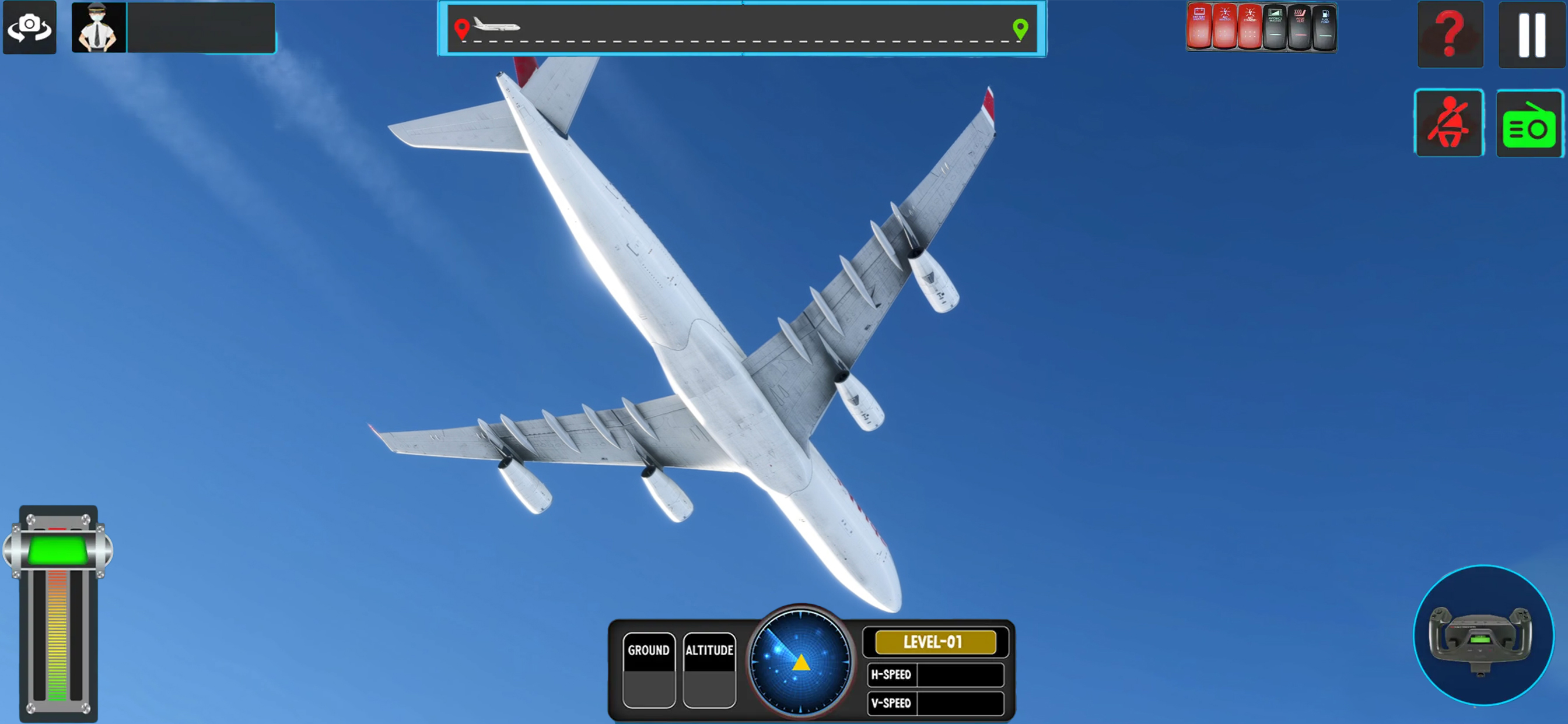 Airplane Flying Simulator Game screenshot 4