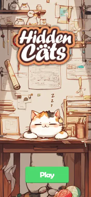 Hidden Cats - Patience test screenshot 1