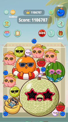 Fruit Drop Game: Merge Puzzle screenshot 2