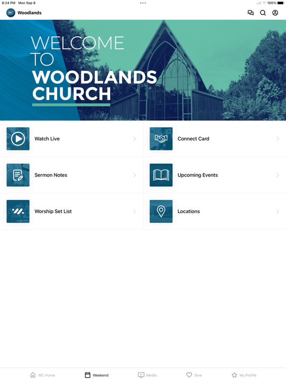 Woodlands Church - Kerry Shook iPad screenshot 2 - Education app