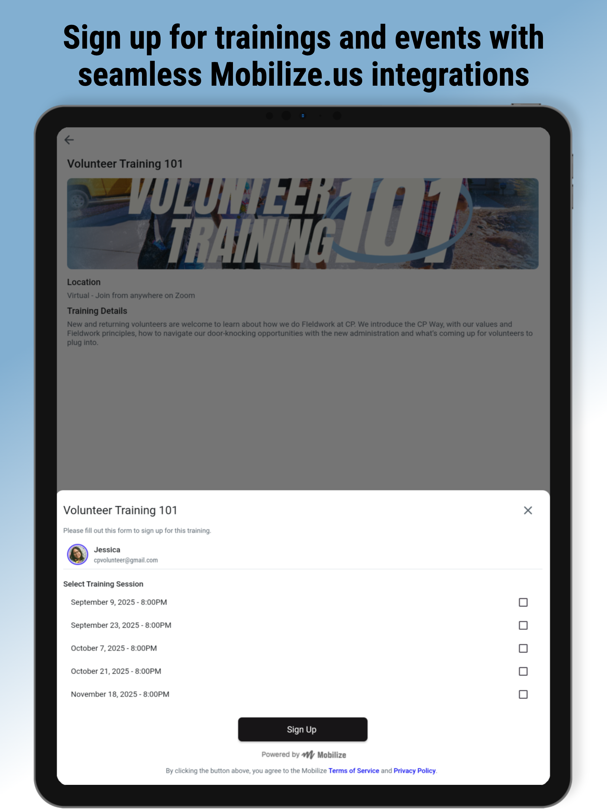 Common Power Action App