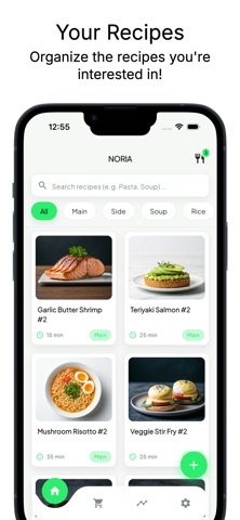 NORIA – Recipe Manager screenshot