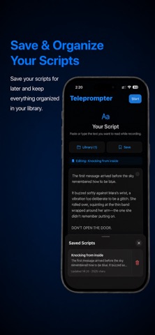 Teleprompter: Speak Easy Screenshot 4 of 6