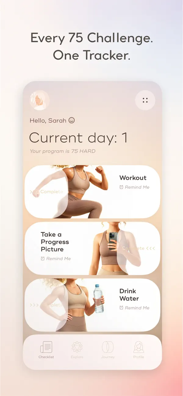 Screenshot #2 pour 75 Soft Challenge Tracker