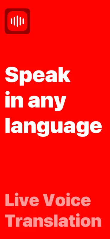 LiveTranslate Speech Converter screenshot 1 of 4