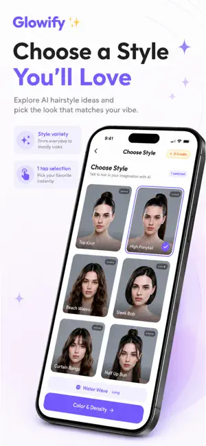 Glowify Ai: Hair Creator screenshot 2