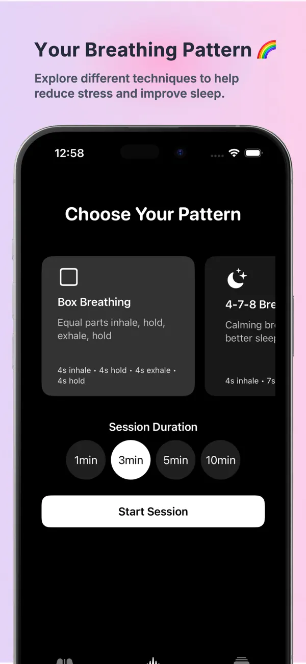 Screenshot #3 pour XHALE: Mindful Breathing