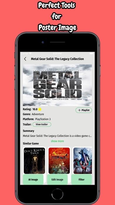 Screenshot #3 pour Somaxis Game Infos