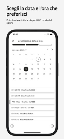 Glamour Parrucchieri screenshot