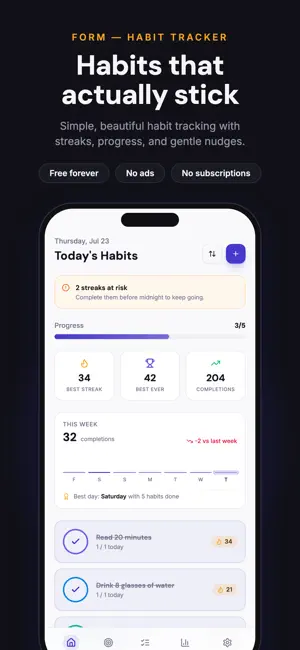Form - Habit Tracker screenshot 1