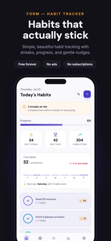 Form - Habit Tracker Screenshot 1 of 6