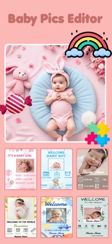 Baby Announcement Maker Screenshot 1 of 5